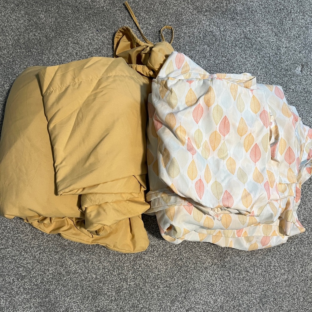 King size sheet set and duvet cover